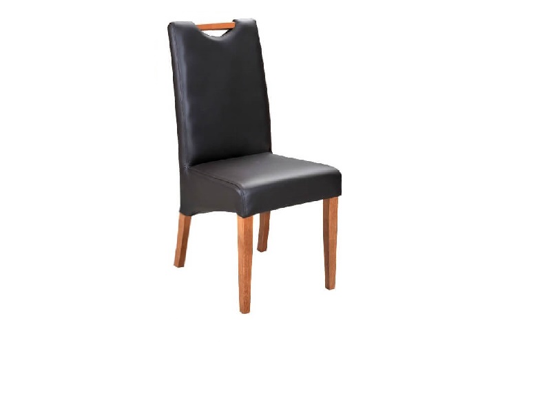 Krzesła tapicerowane skórą naturalną