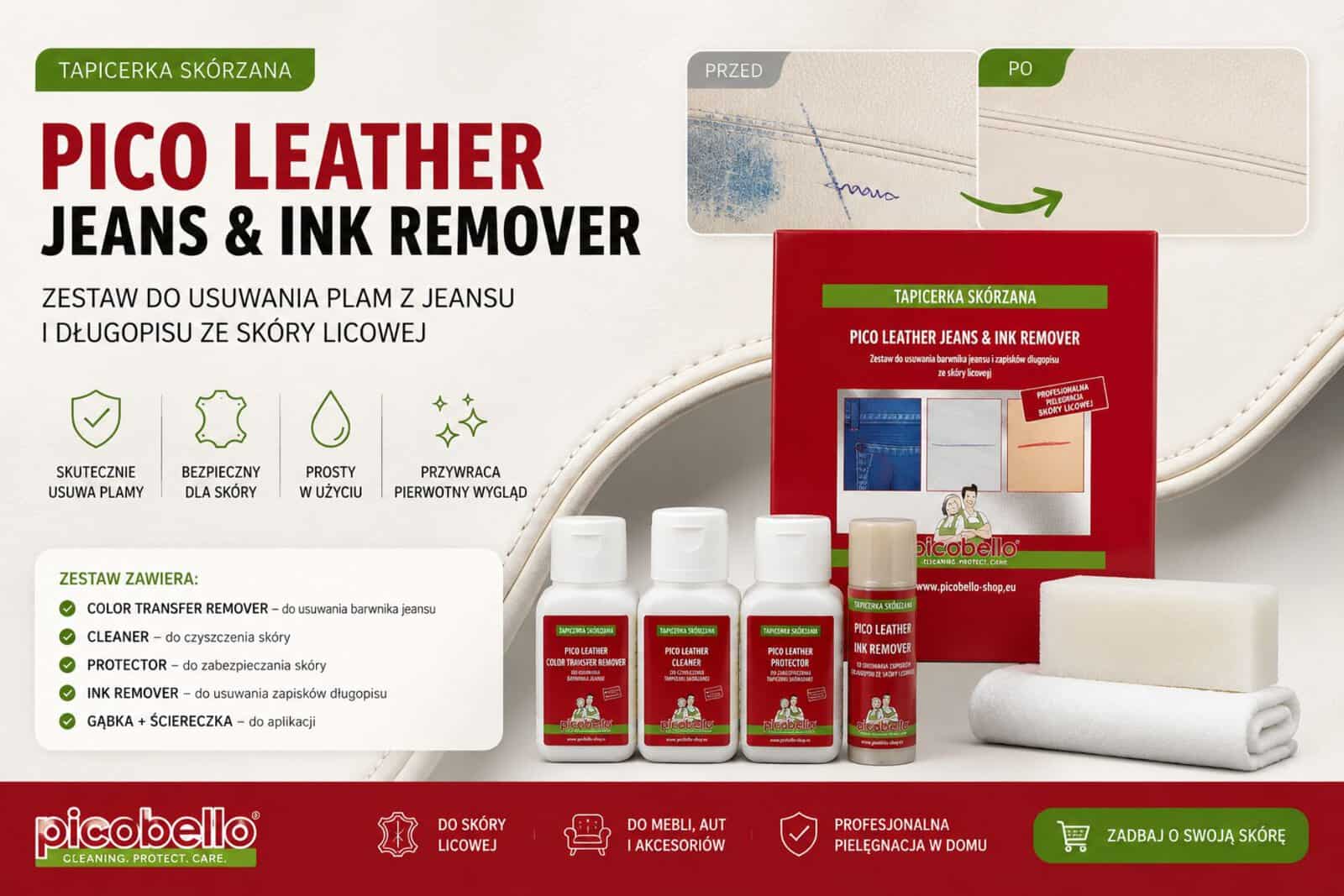 sos dla skór naturalnej - meble deko - PICO leather (