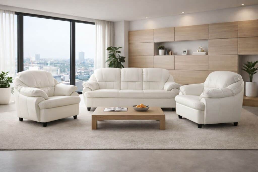 Model tajfun skóra naturalna komplet wypoczynkowy meble deko