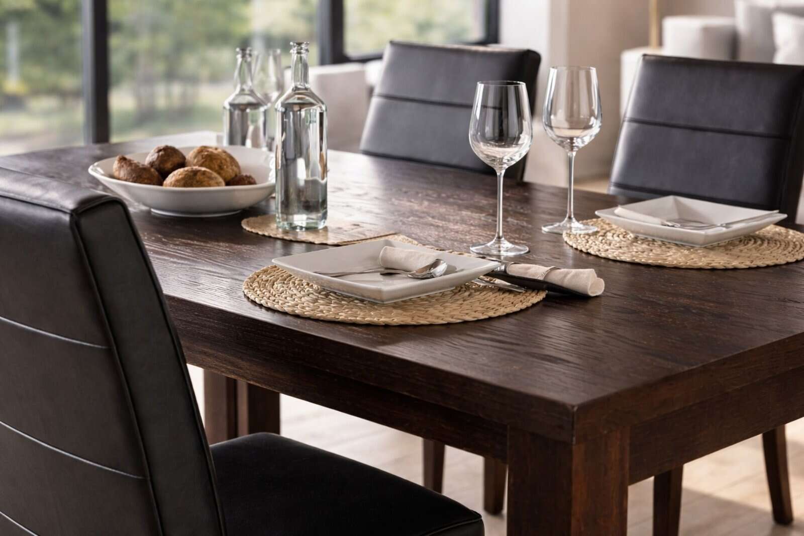 Stół kuba II fornir mocny stół , rozsuwany stół, duży stół deko meble