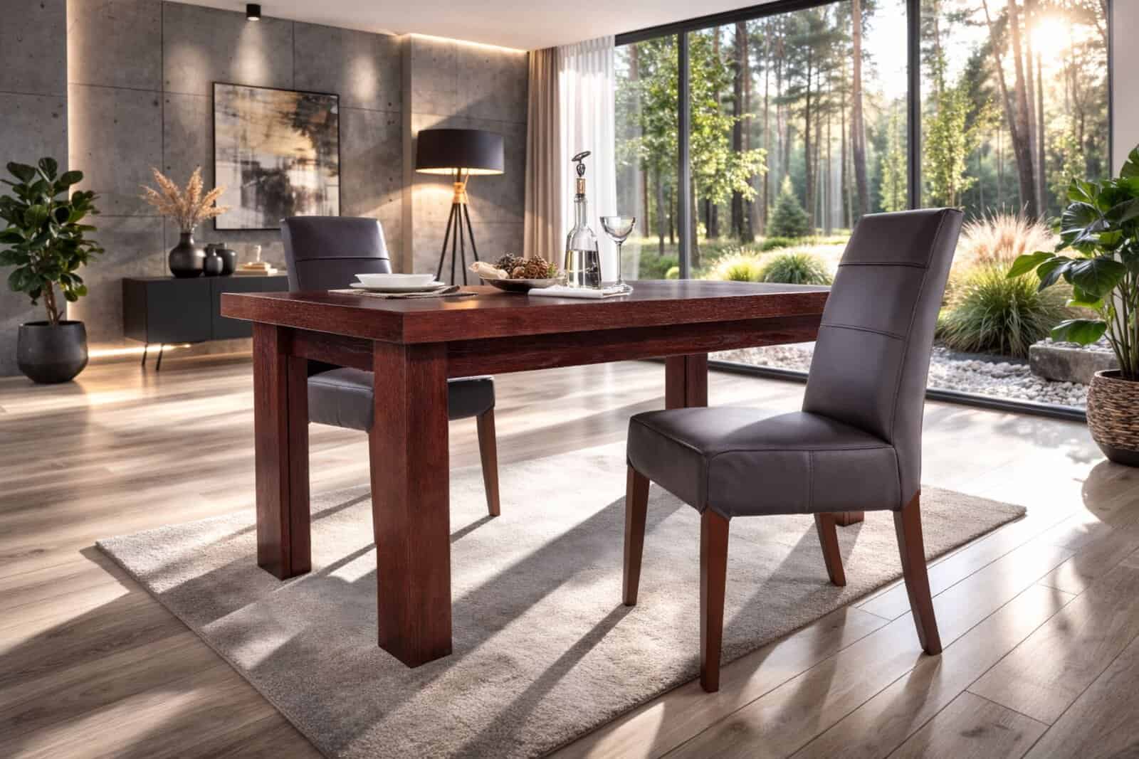 Stół kuba II fornir mocny stół , rozsuwany stół, duży stół deko meble