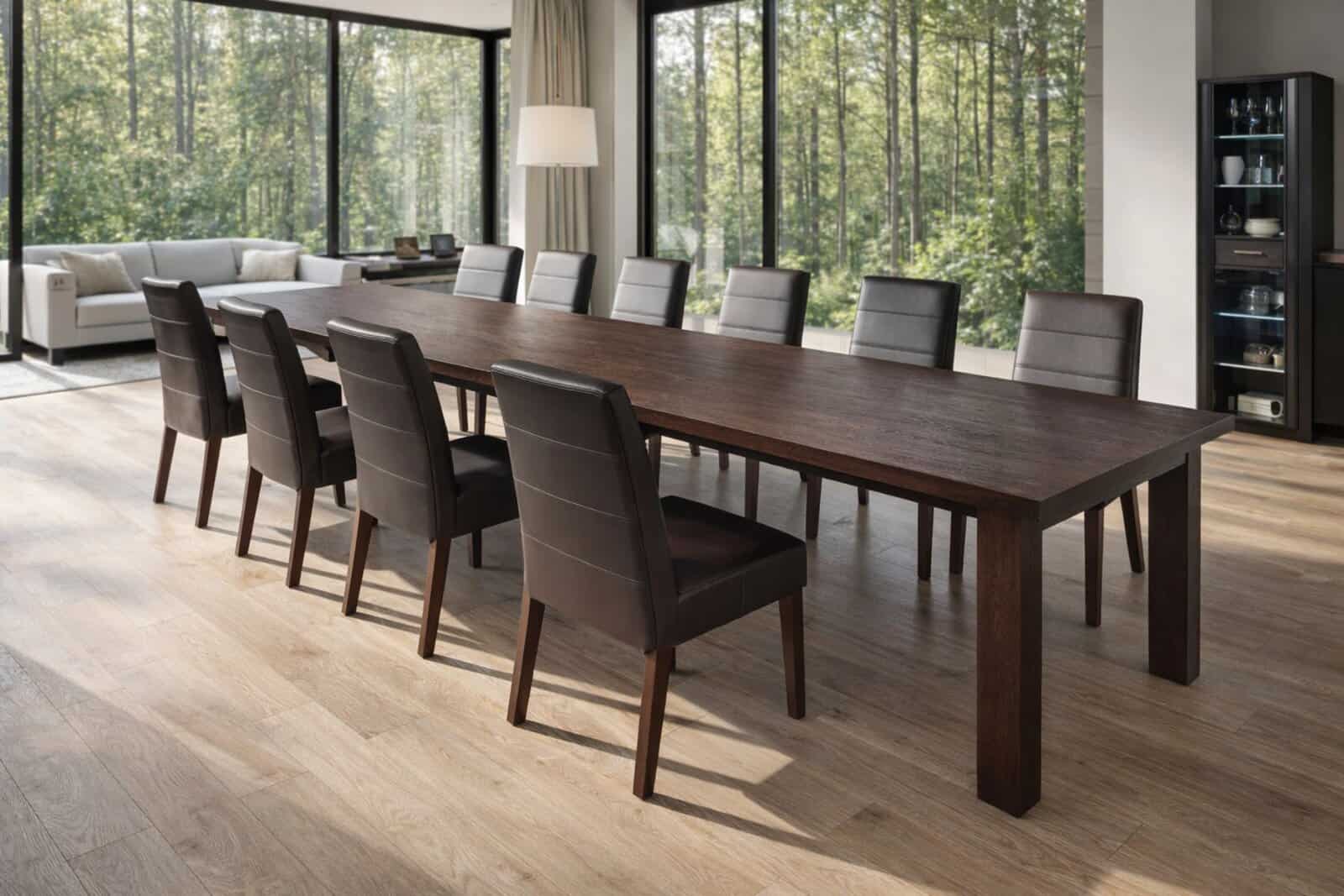 Stół kuba II fornir mocny stół , rozsuwany stół, duży stół deko meble