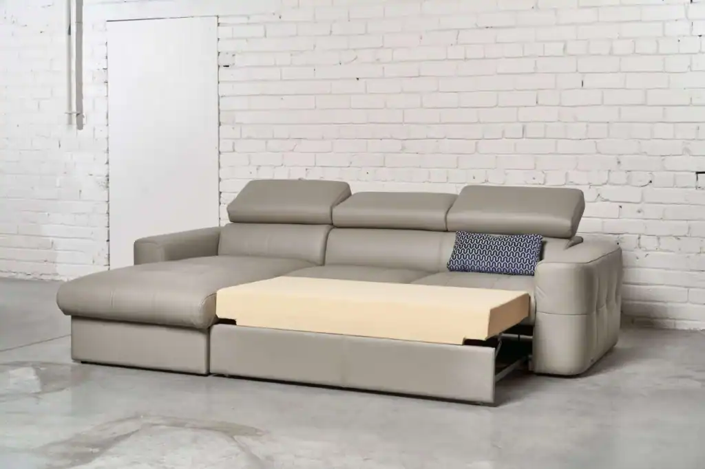Nowoczesny narożnik Malibu mały to doskonałe połączenie nowoczesnej elegancji z funkcjonalnością skórzany narożnik