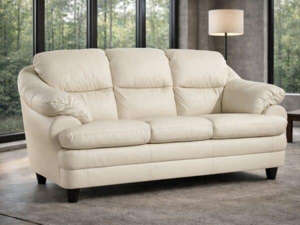 Model Puchacz, skóra naturalna lub tkanina, meble deko