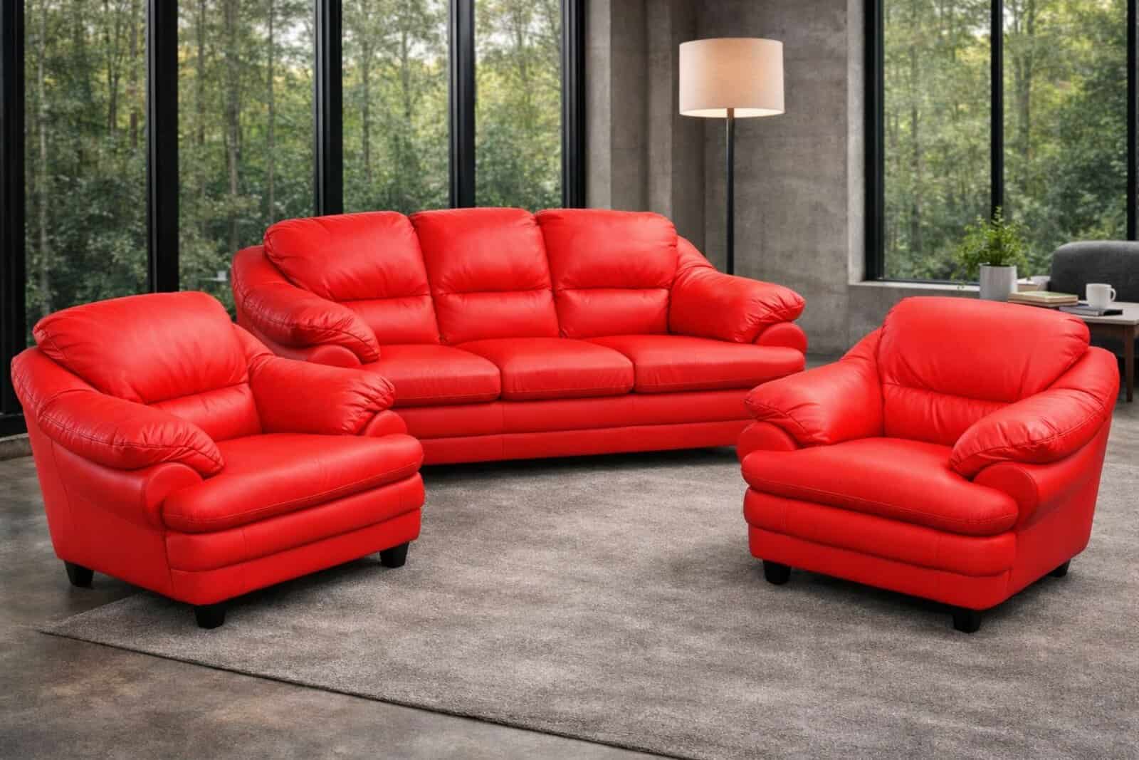 Model Puchacz, skóra naturalna lub tkanina, meble deko