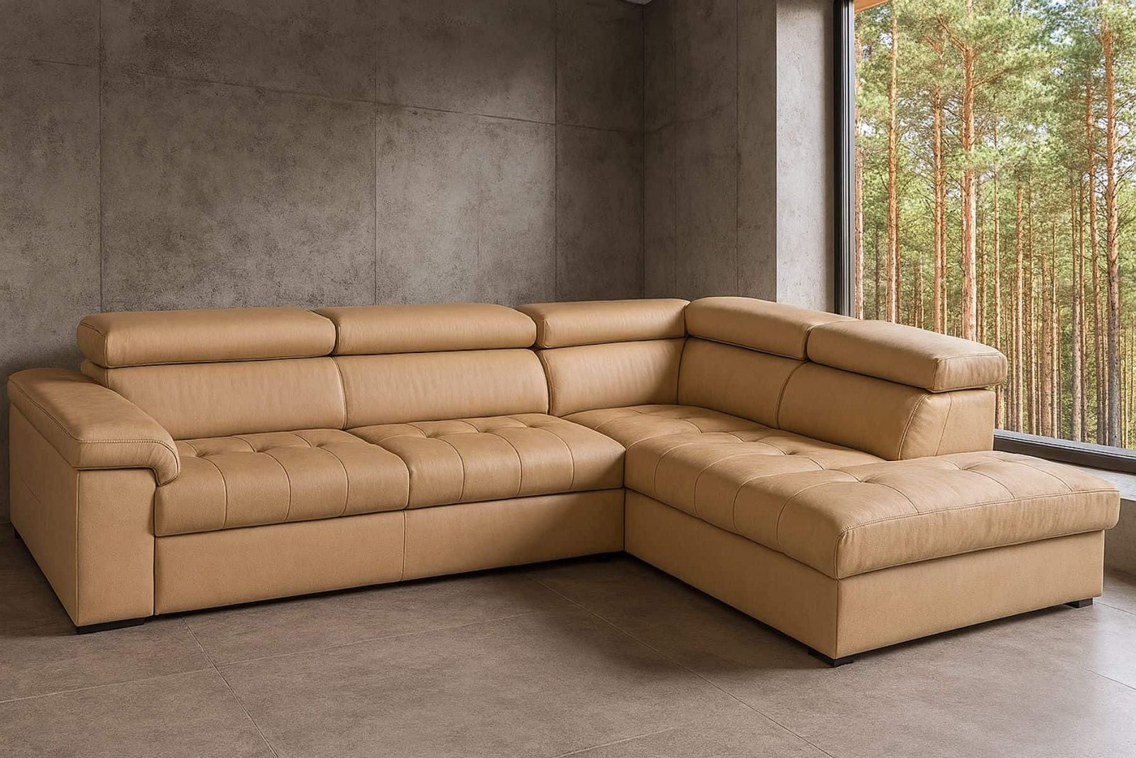 Nowoczesny narożnik Malibu to doskonałe połączenie nowoczesnej elegancji z funkcjonalnością