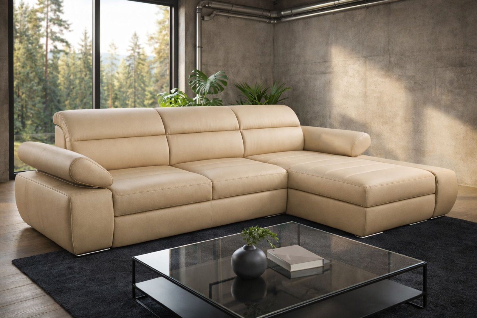 Panama – narożnik, który łączy nowoczesny design z elegancją i funkcjonalnością.