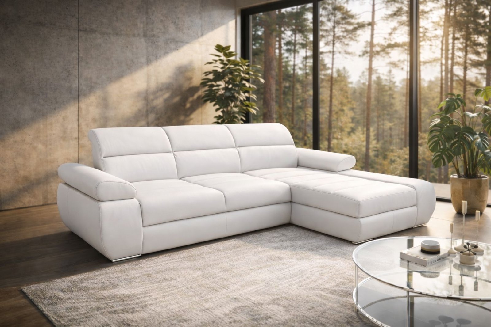 Narożnik Panama który łączy nowoczesny design z elegancją i funkcjonalnością.