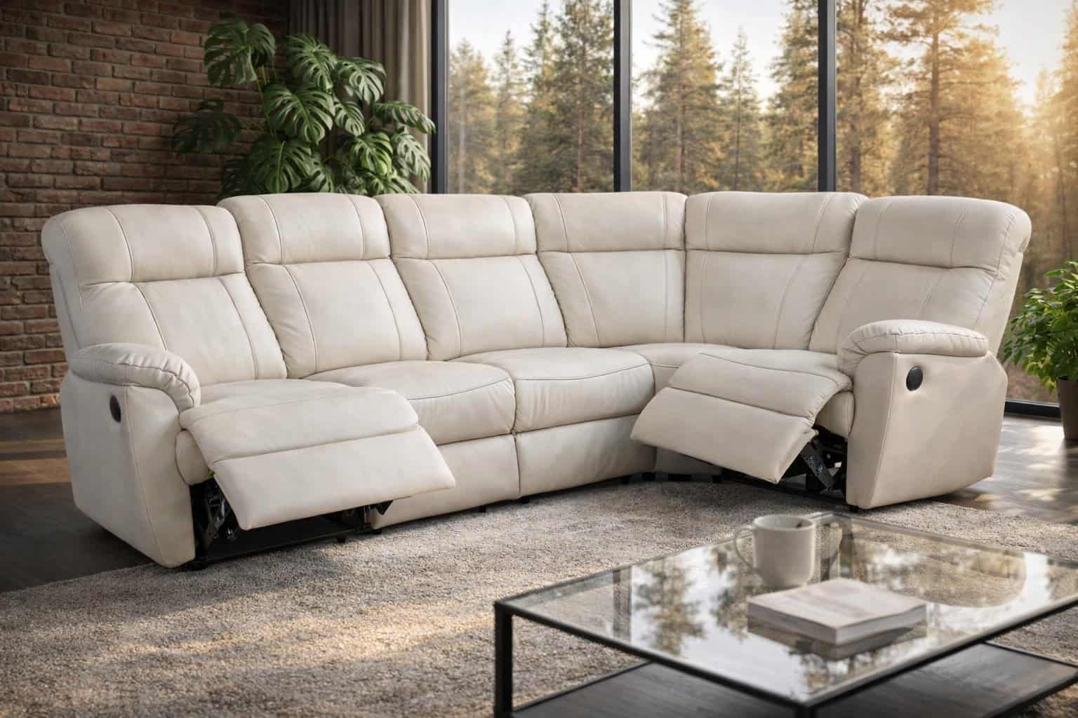 Narożnik Montana III skórzany w salonie – meble skórzane DEKO