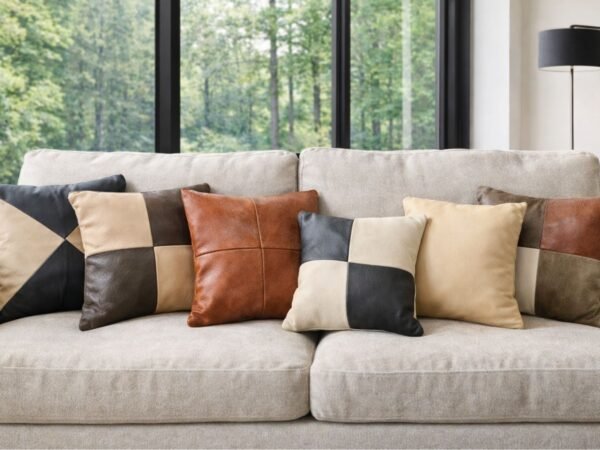 poduszka skórzana kolorystyka do wyboru