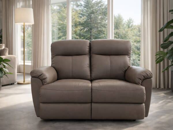 Zestaw Tania III z funkcjami relax orax z funkcją spania ze skóry naturalnej/ DEKO