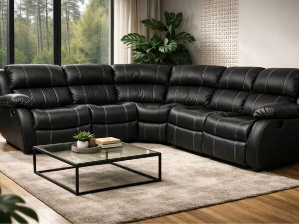 Narożnik Reglainer (1) Najwyższej jakości nowoczesny narożnik reglainer. Wyjątkowe połączenie jakości i stylu.