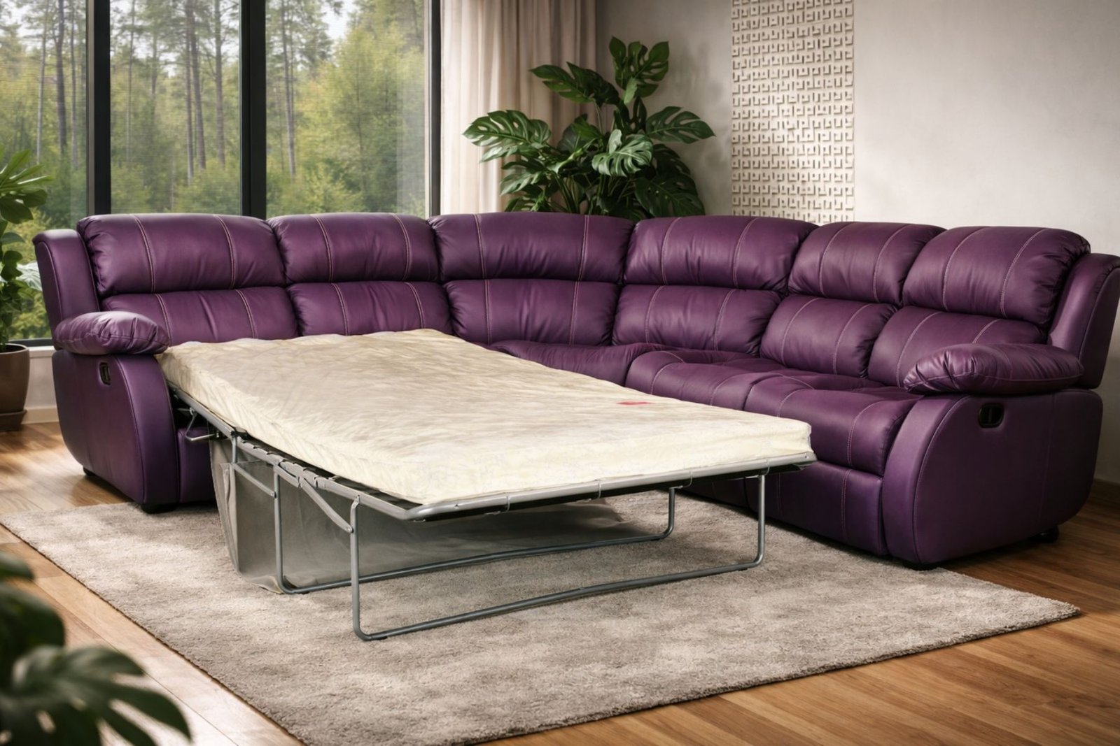 Najwyższej jakości nowoczesny narożnik reglainer. Wyjątkowe połączenie jakości i stylu.