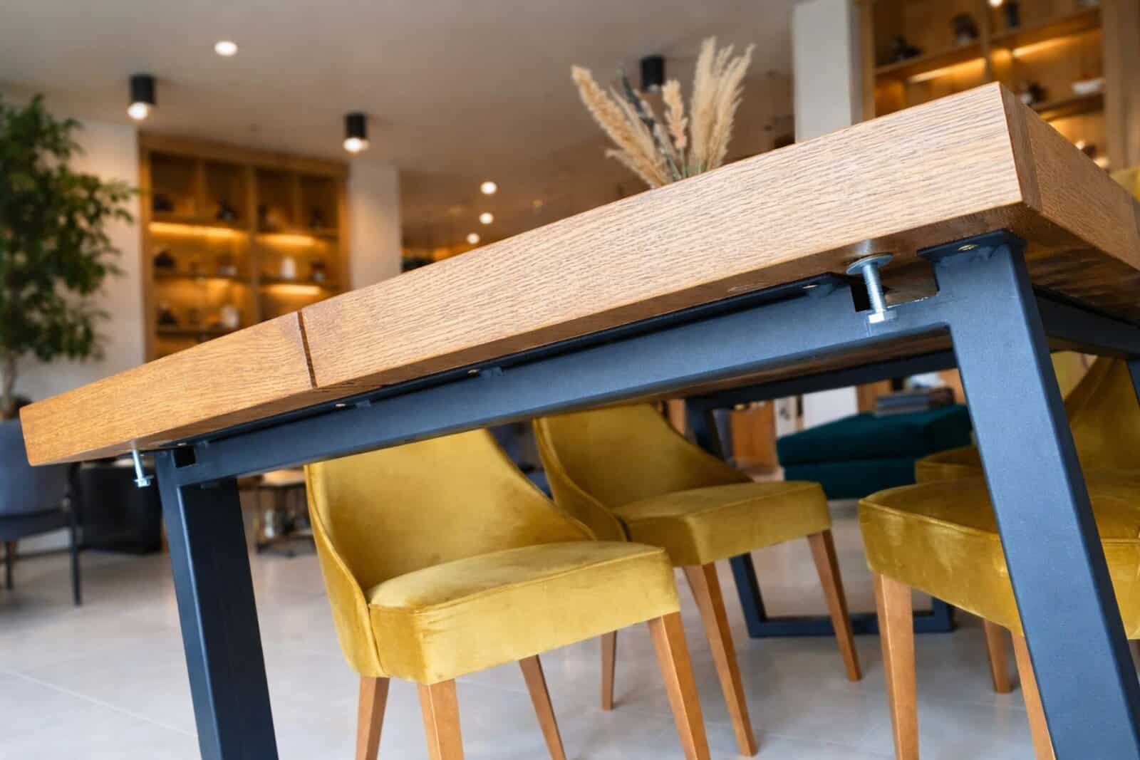 Stół matin solidny stół, jadalnia, drewno, fornir