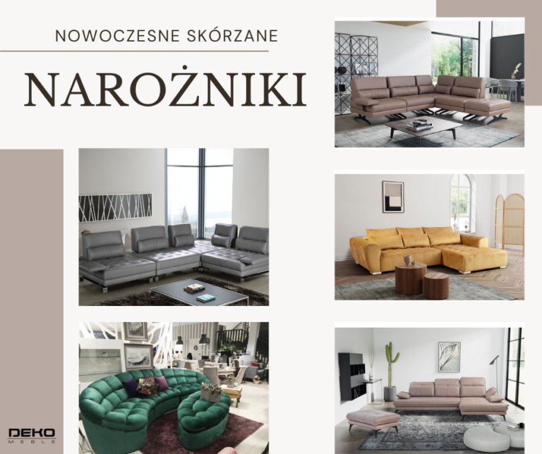 Ultranowoczesne i niebanalne narożniki w naszej ofercie