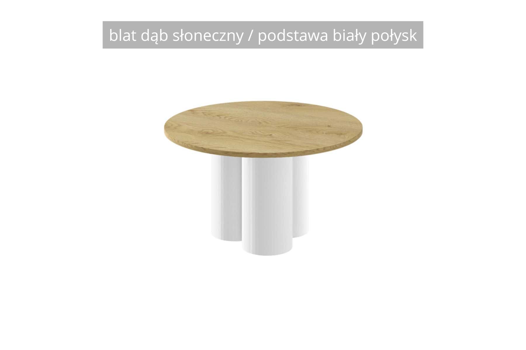 Okrągła ława Raveo Mini nowoczesny design kolorystyka do wyboru Deko Meble