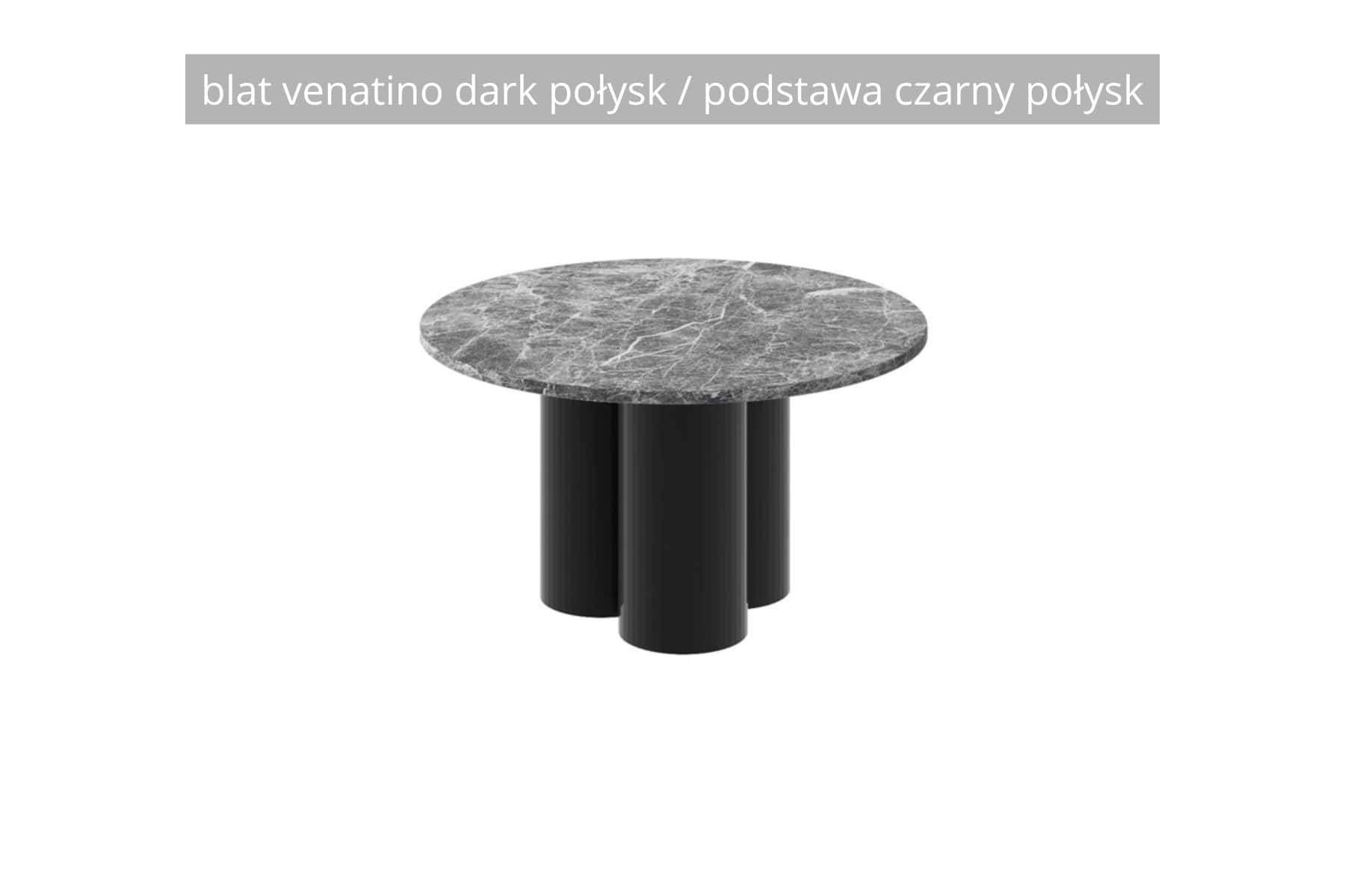 Okrągła ława Raveo Mini nowoczesny design kolorystyka do wyboru Deko Meble