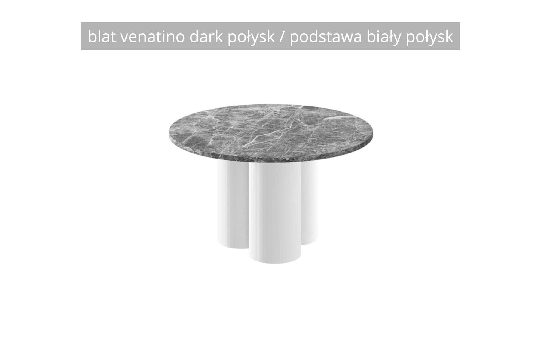 Okrągła ława Raveo Mini nowoczesny design kolorystyka do wyboru Deko Meble