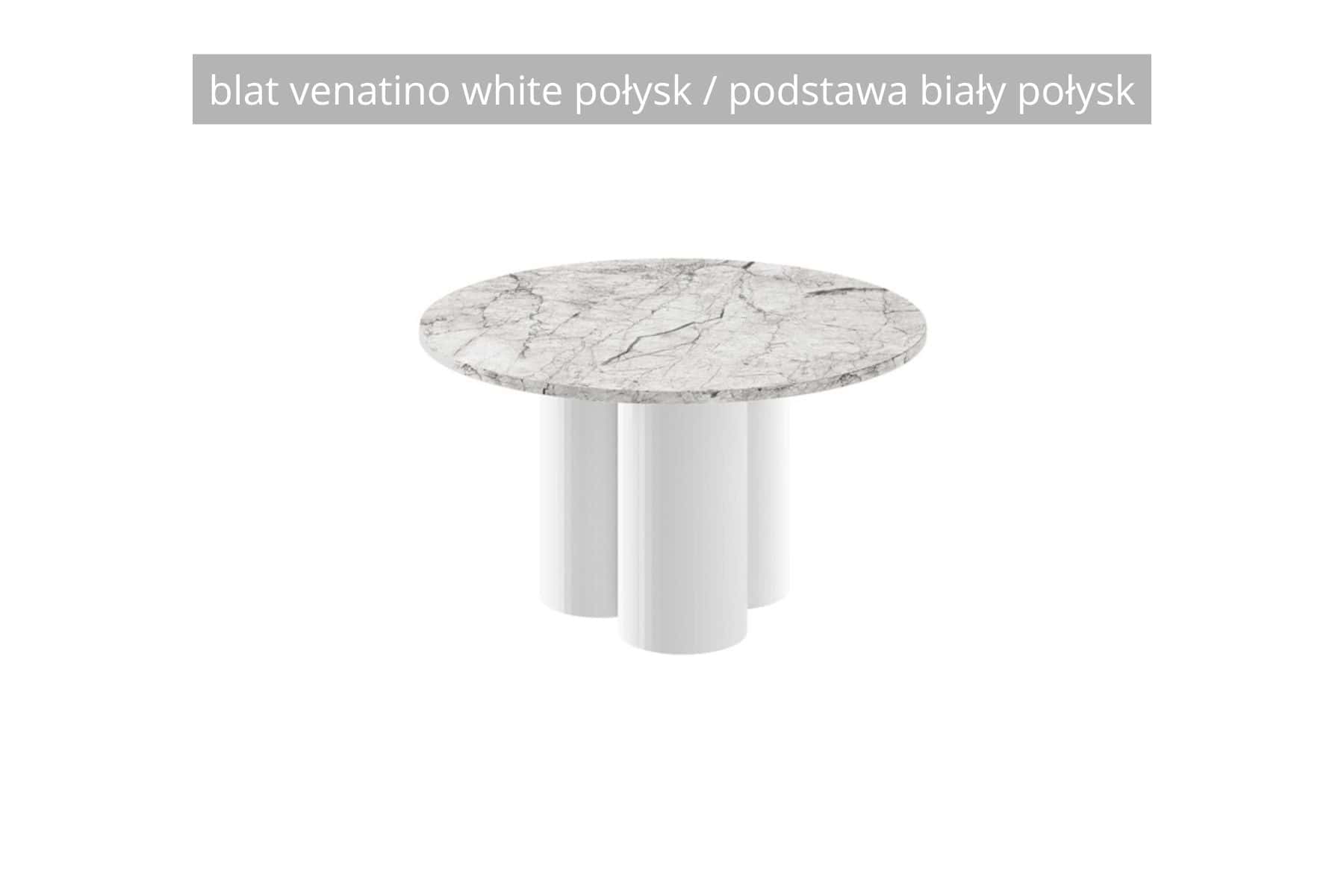 Okrągła ława Raveo Mini nowoczesny design kolorystyka do wyboru Deko Meble