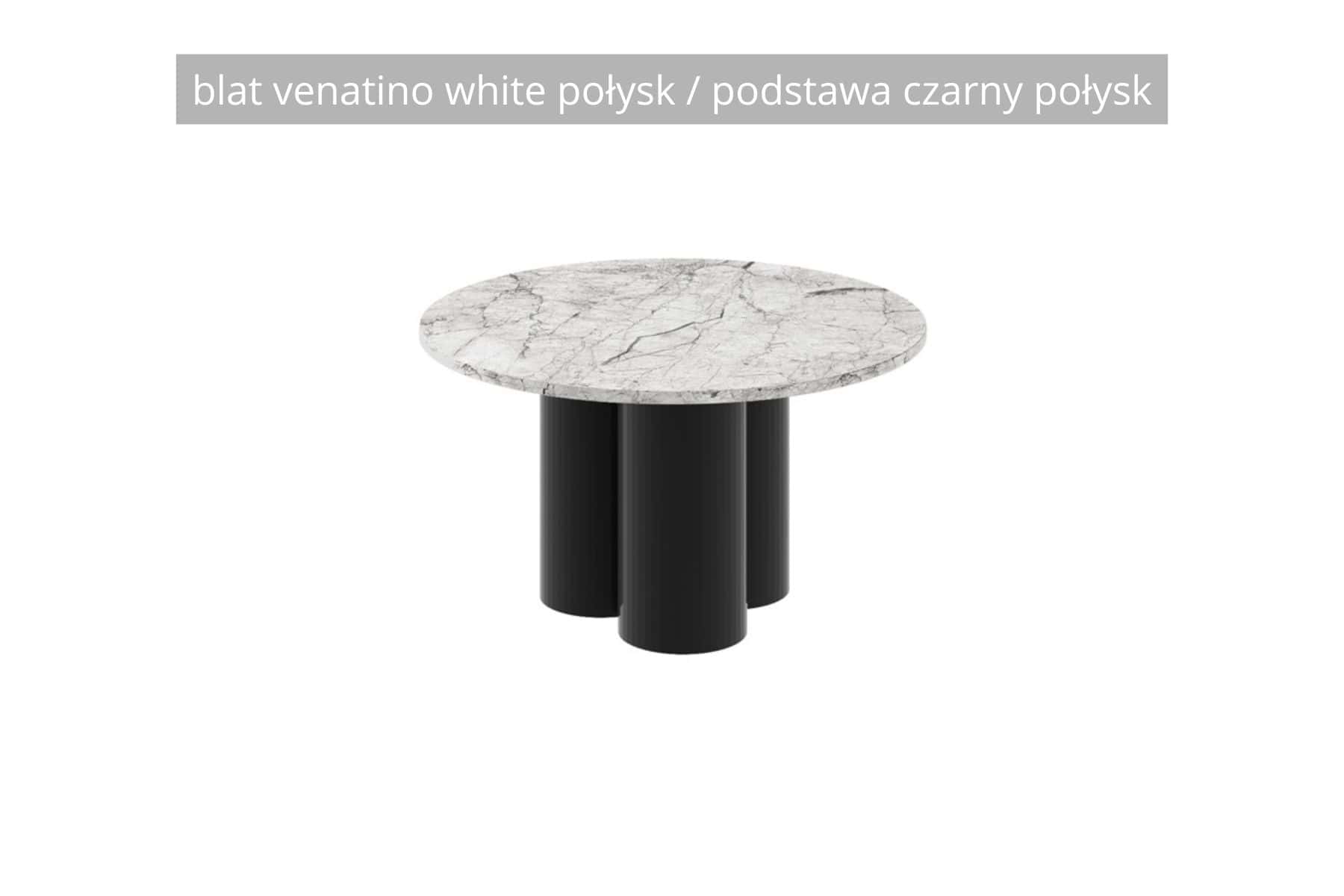 Okrągła ława Raveo Mini nowoczesny design kolorystyka do wyboru Deko Meble