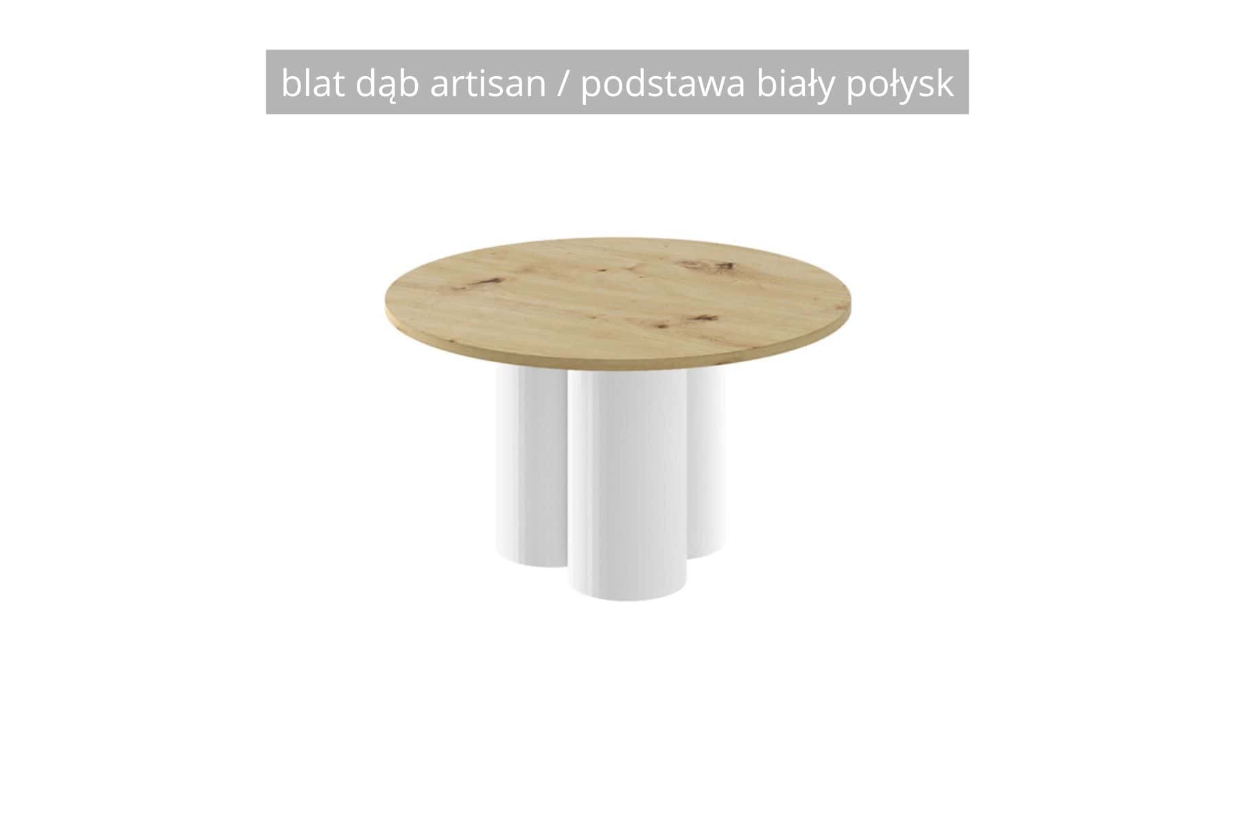 Okrągła ława Raveo Mini nowoczesny design kolorystyka do wyboru Deko Meble