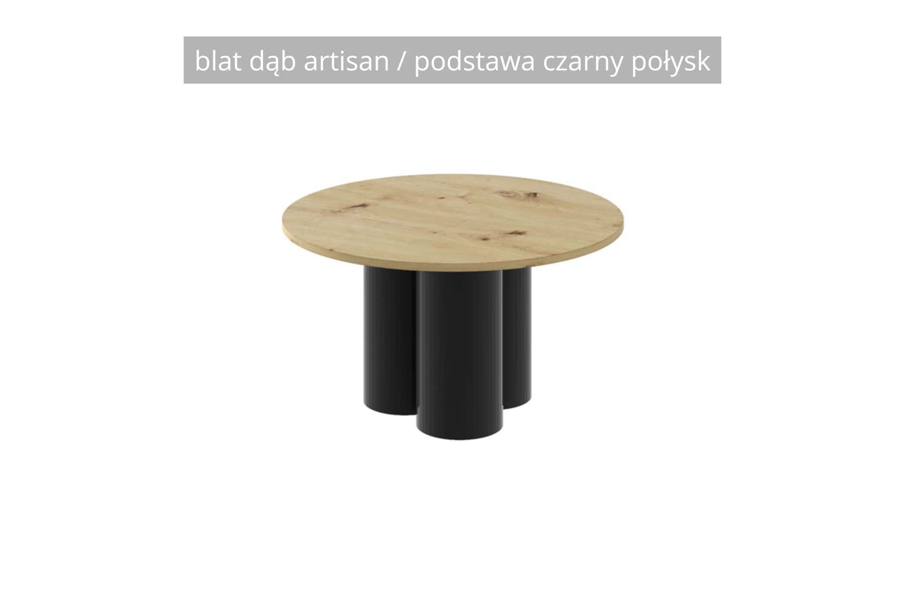 Okrągła ława Raveo Mini nowoczesny design kolorystyka do wyboru Deko Meble