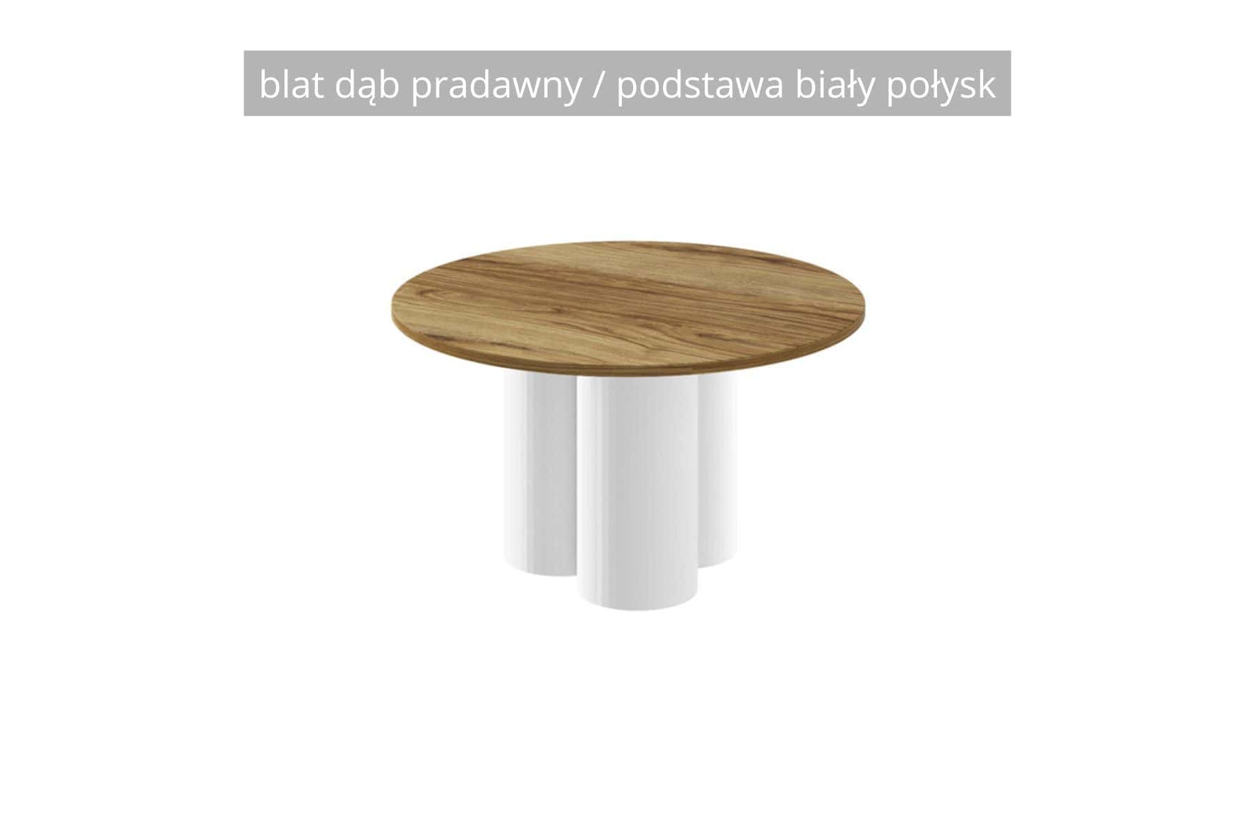 Okrągła ława Raveo Mini nowoczesny design kolorystyka do wyboru Deko Meble