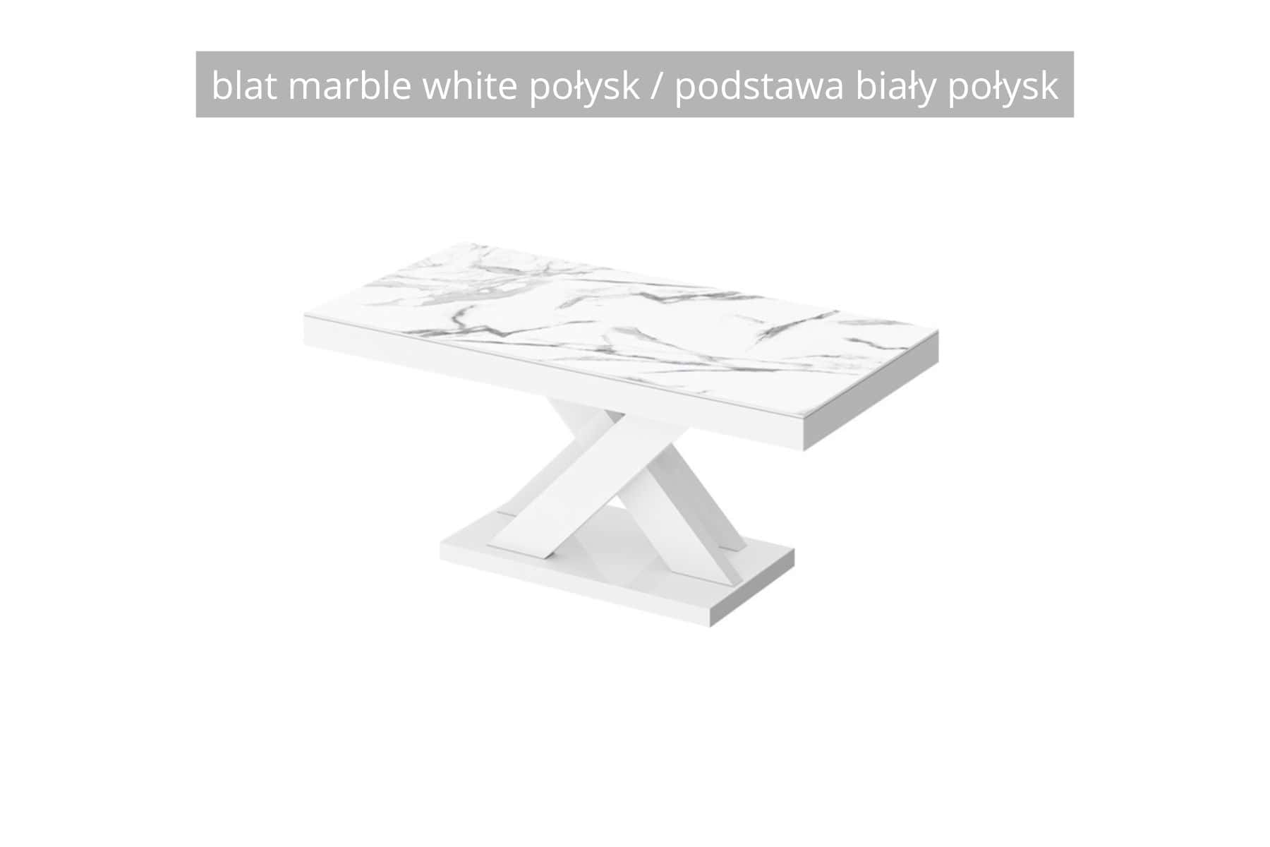 Ława xenon lux mini nowoczesny prostokątna, nowoczesny designe salon meblowy deko