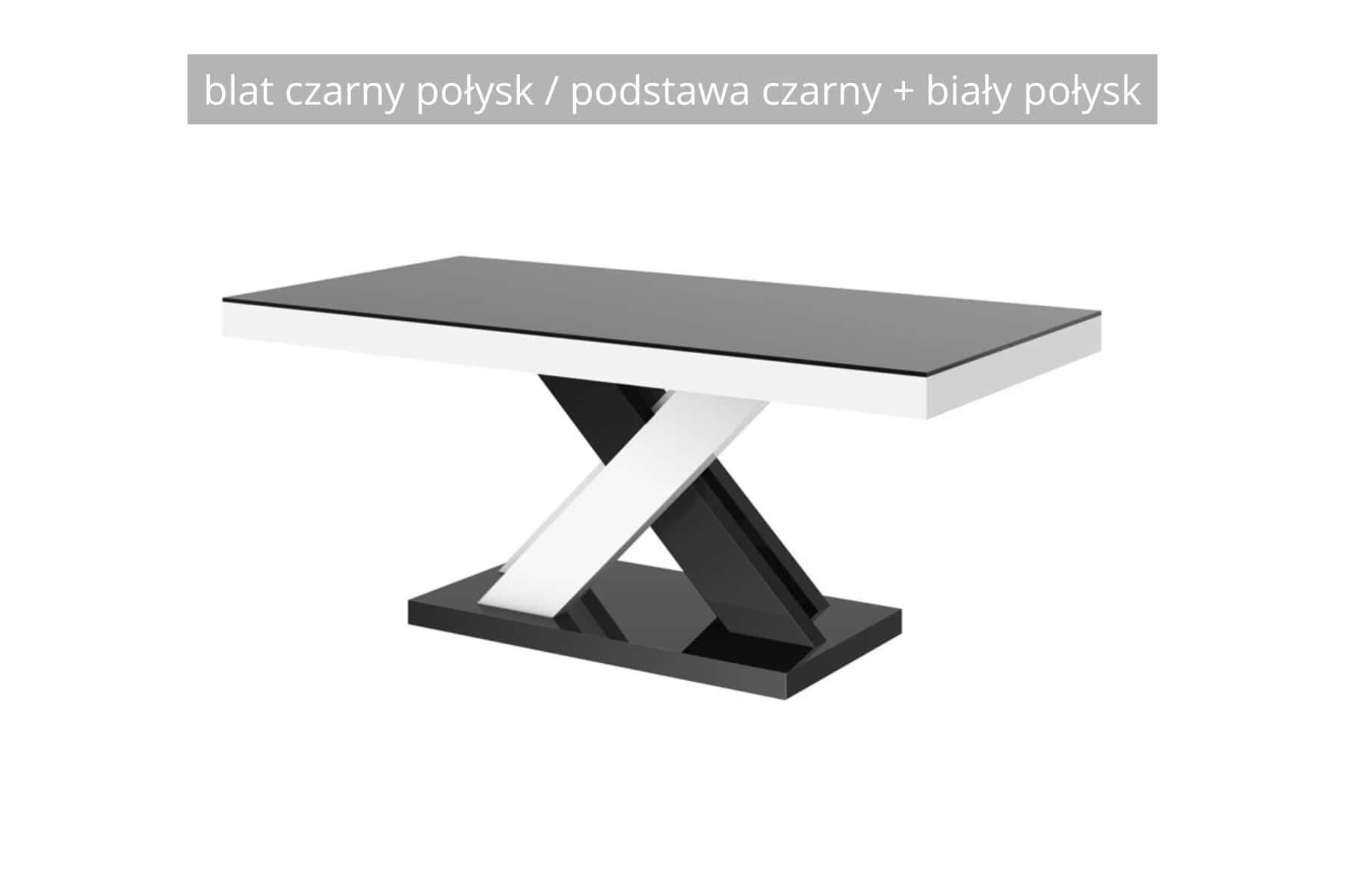 Ława xenon lux mini nowoczesny prostokątna, nowoczesny designe salon meblowy deko
