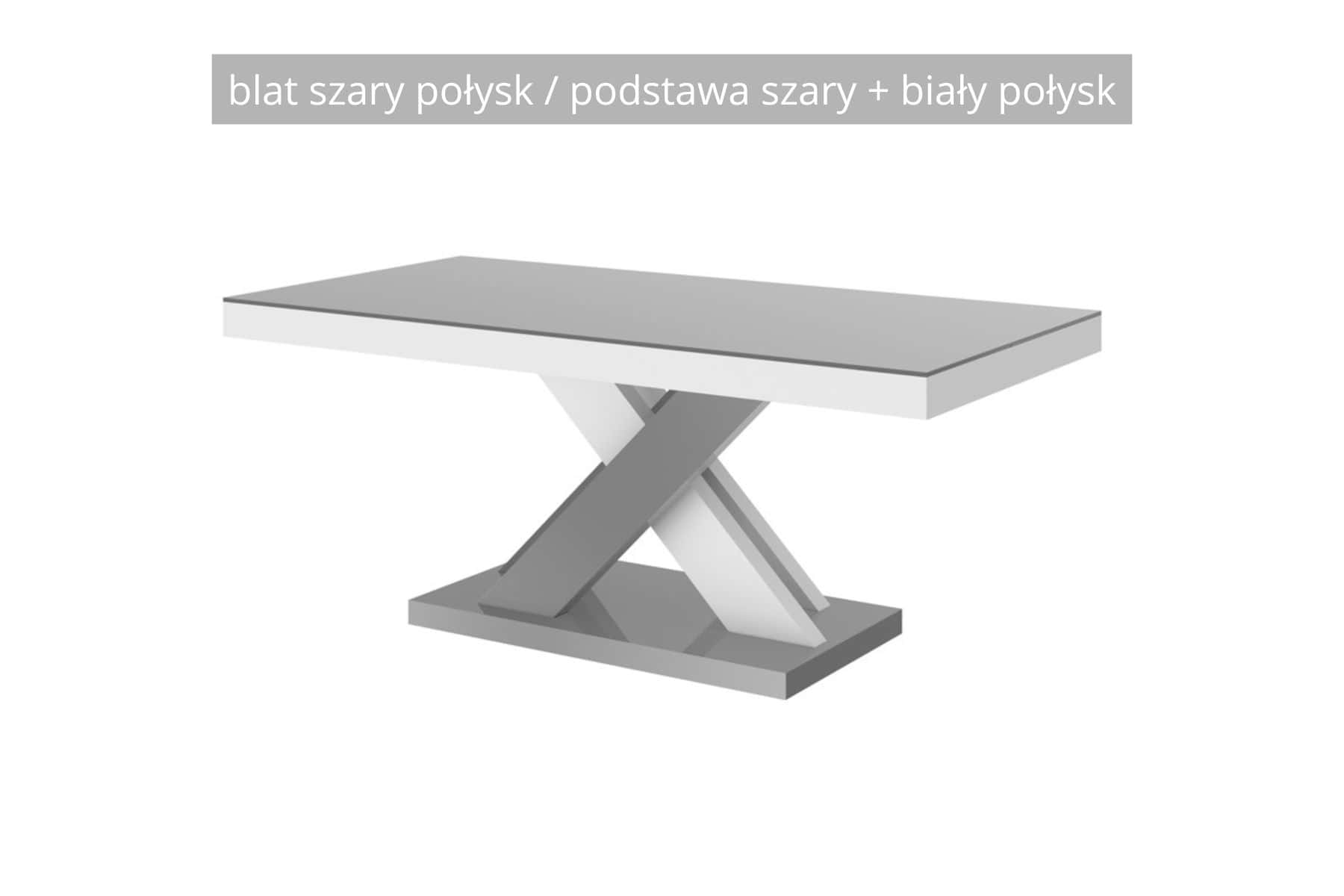 Ława xenon lux mini nowoczesny prostokątna, nowoczesny designe salon meblowy deko