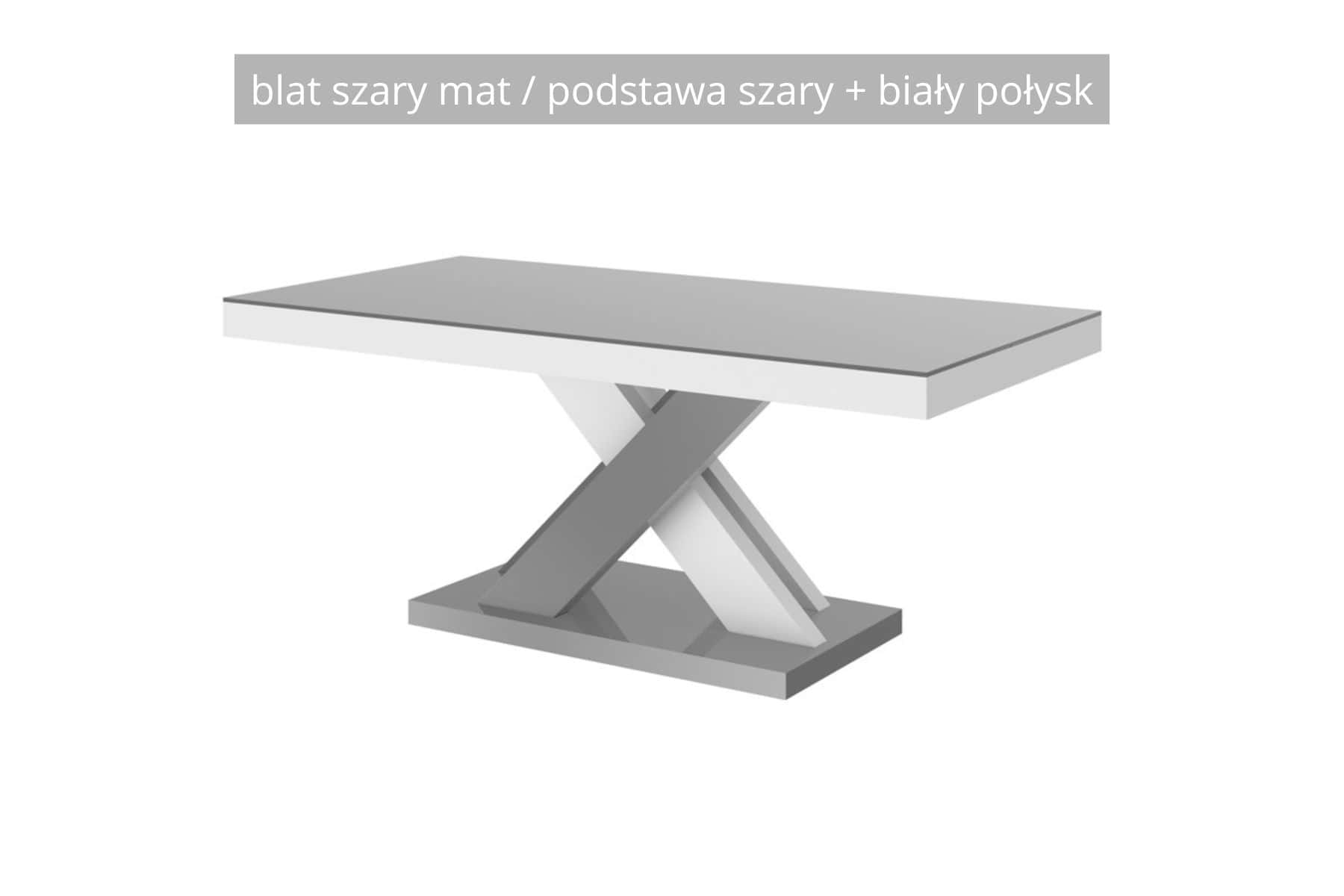 Ława xenon lux mini nowoczesny prostokątna, nowoczesny designe salon meblowy deko