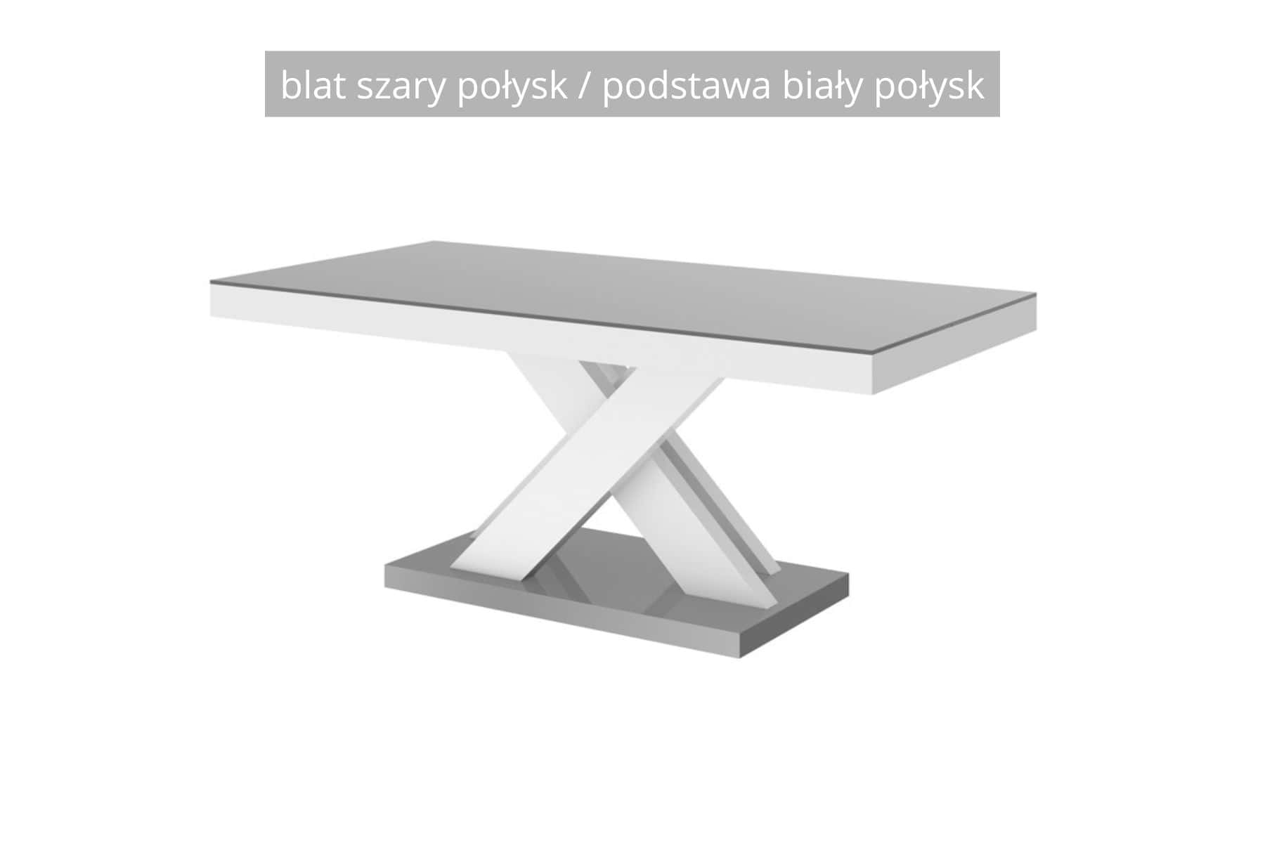 Ława xenon lux mini nowoczesny prostokątna, nowoczesny designe salon meblowy deko