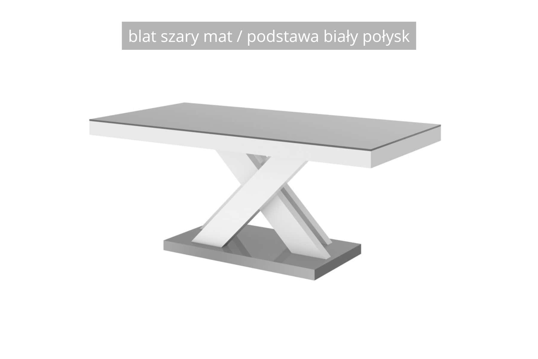 Ława xenon lux mini nowoczesny prostokątna, nowoczesny designe salon meblowy deko