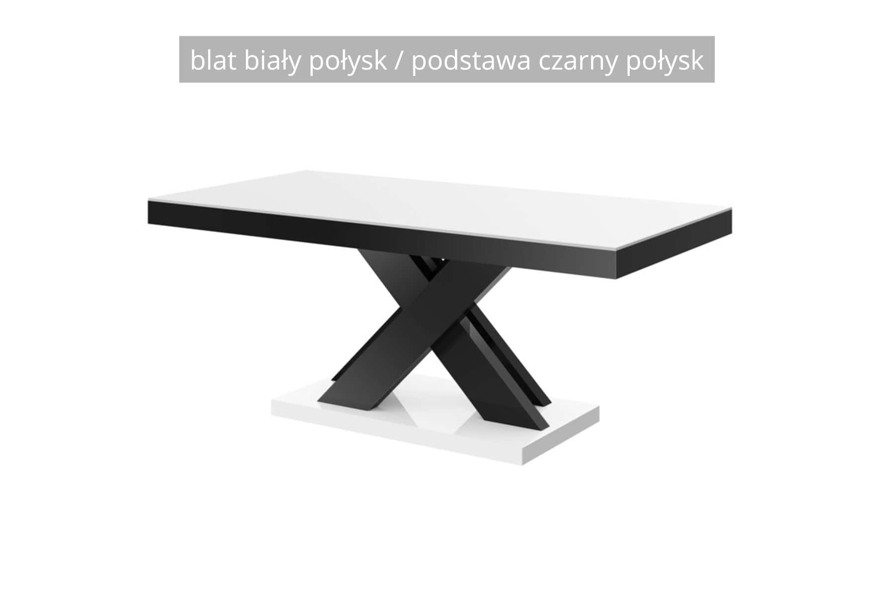 Ława xenon lux mini nowoczesny prostokątna, nowoczesny designe salon meblowy deko