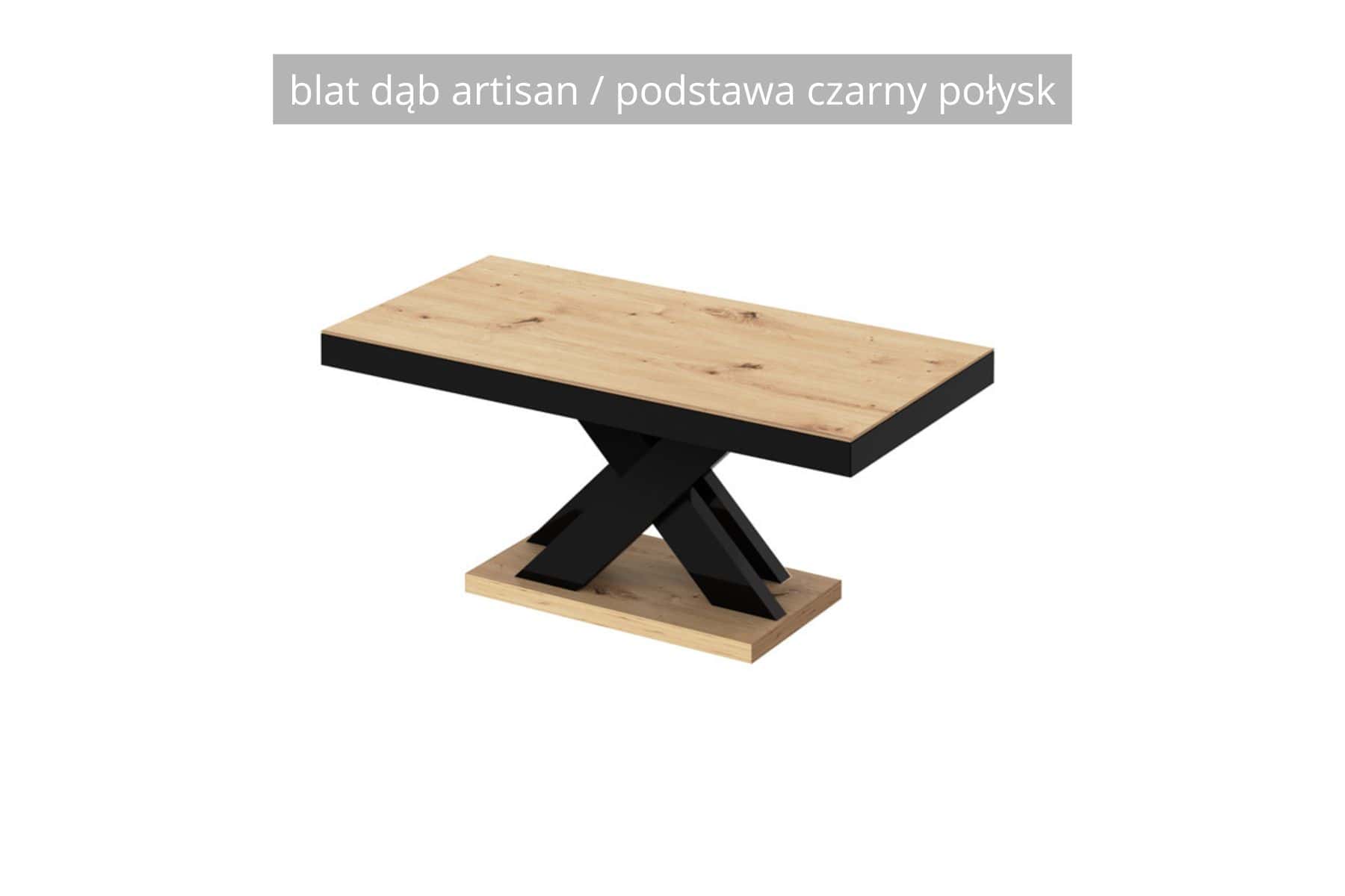 Ława xenon lux mini nowoczesny prostokątna, nowoczesny designe salon meblowy deko