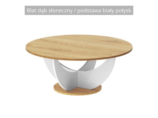 Okrągła ława Capri nowoczesny design kolorystyka do wyboru Deko Meble