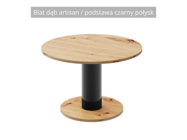 Okrągła ława solo mini 80 nowoczesny design kolorystyka do wyboru Deko Meble