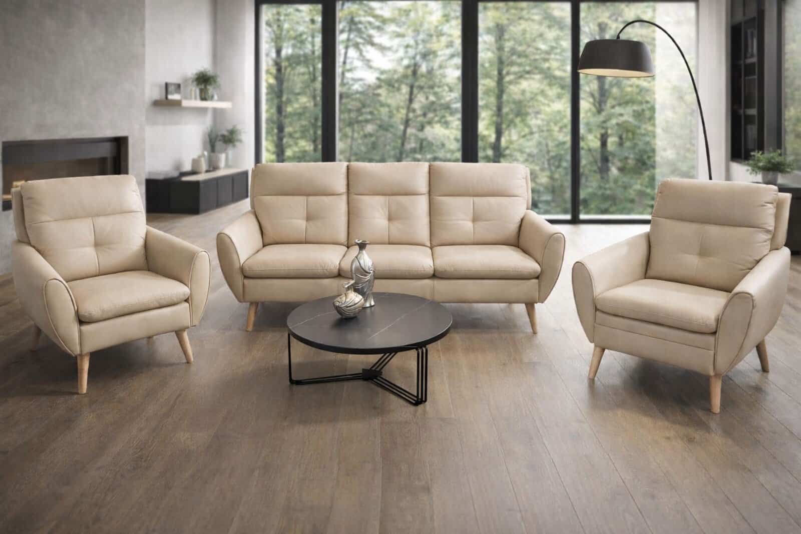 Model Goldi tkanina lub skóra naturalna kolorystyka do wyboru. Meble Deko