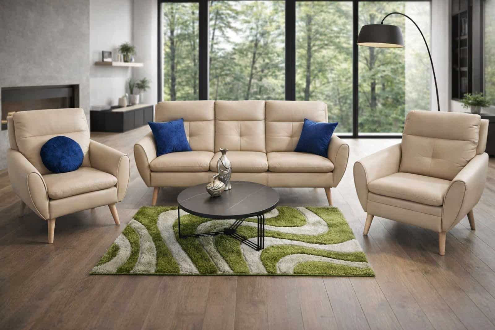 Model Goldi tkanina lub skóra naturalna kolorystyka do wyboru. Meble Deko