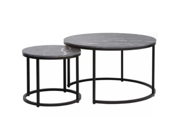 ława diona zestaw okrągłych ław nowoczesna ława salon meblowy deko kolory do wyboru