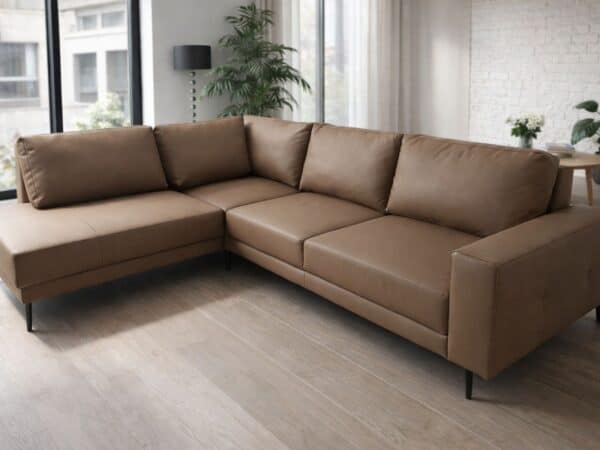 Narożnik Cloud (3) Narożnik Cloud nowoczesny na nóżkach bez funkcji skóra + eko meble DEKO