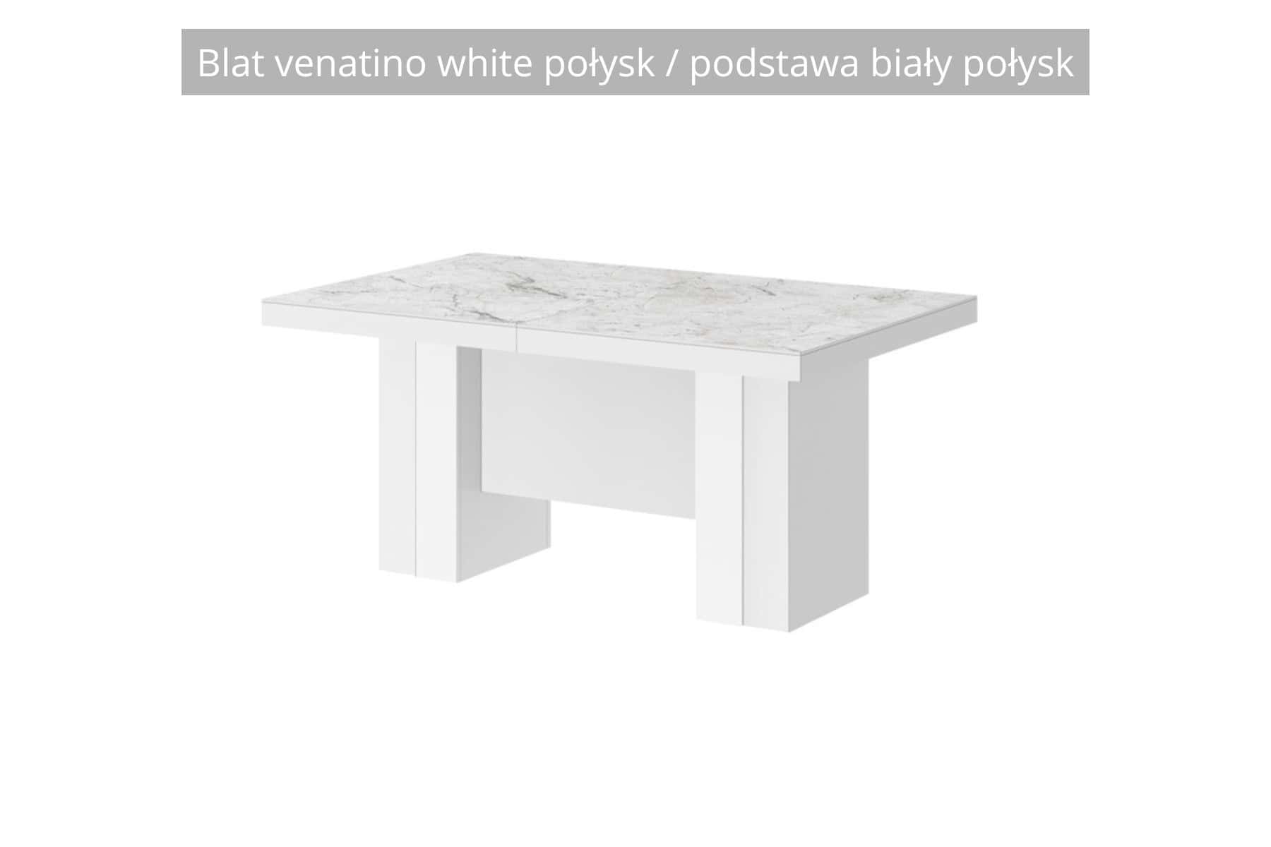 stół Largo nowoczesny prostokątny, rozsuwany nowoczesny designe salon meblowy deko