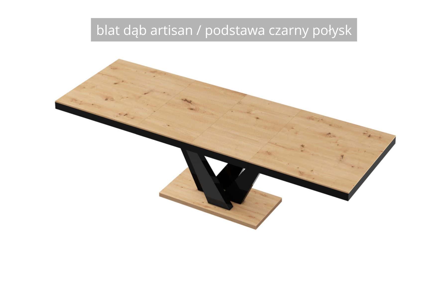 stół vegas nowoczesny prostokątny, rozsuwany nowoczesny designe salon meblowy deko