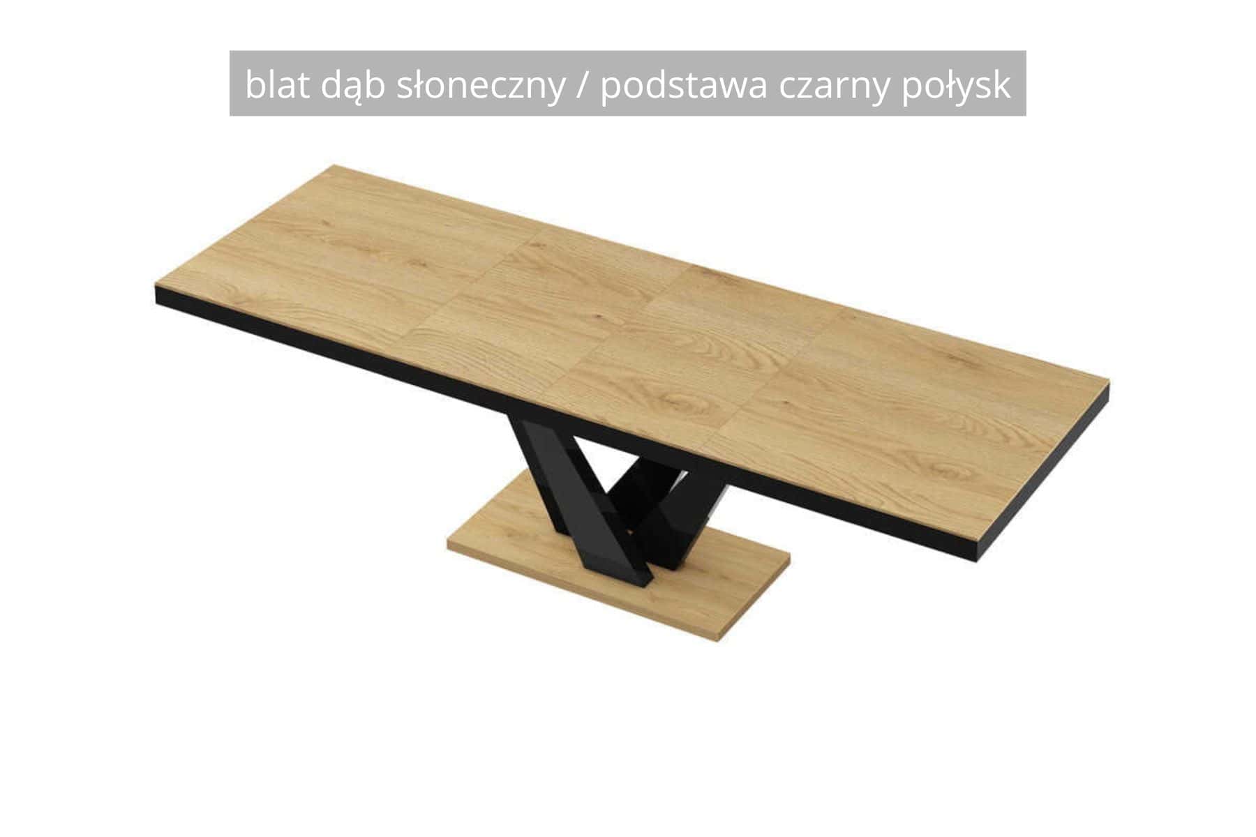 stół vegas nowoczesny prostokątny, rozsuwany nowoczesny designe salon meblowy deko