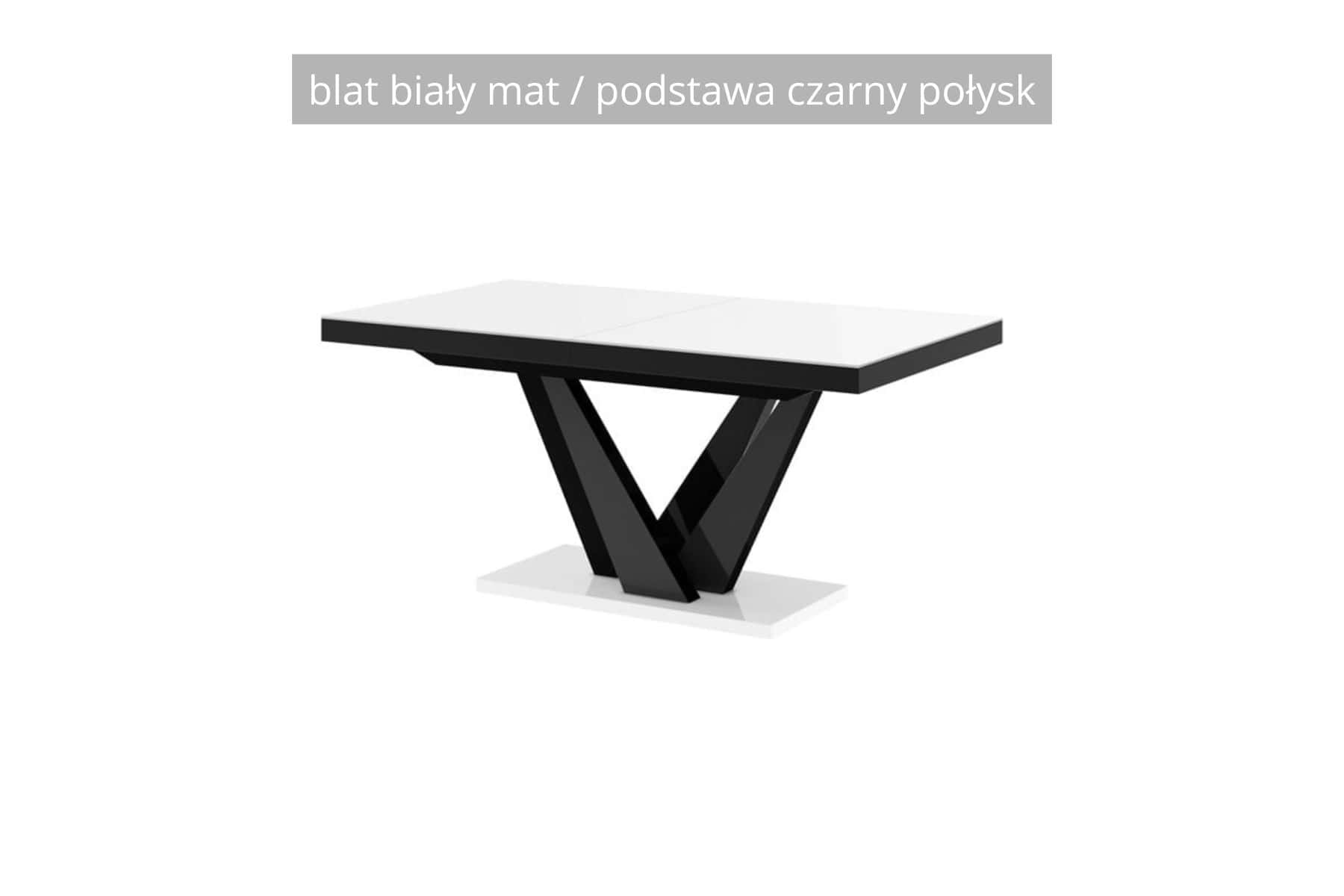 stół vegas nowoczesny prostokątny, rozsuwany nowoczesny designe salon meblowy deko