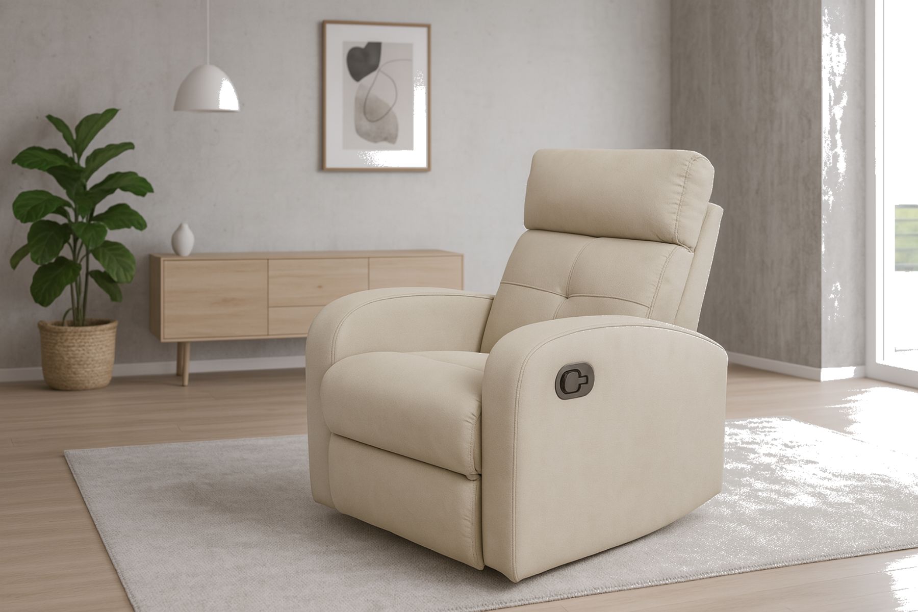 Model Vivo skóra naturalna lub tkanina kolor do wyboru Deko Meble funkcja relaksu