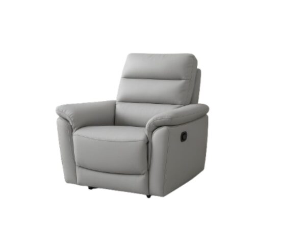 Fotel Alex z funkcją relax, skóra naturalna bydlęca- meble deko