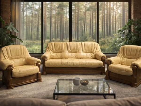 Dębowy komplet Aneta II z funkcją spania