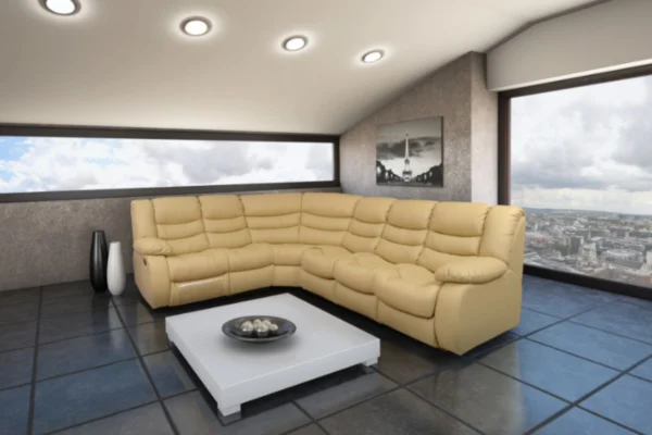 Narożnik Regis skóra + eko