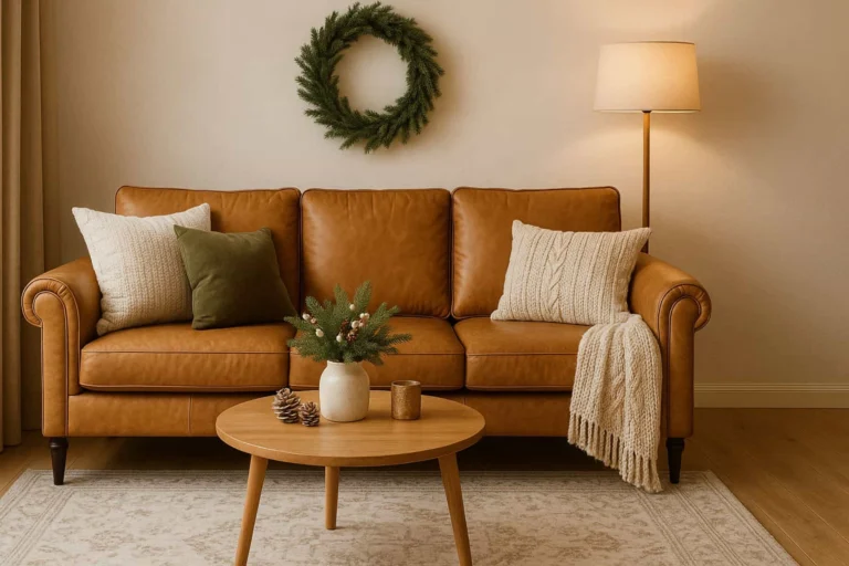 Jak przygotować salon na zimę – eleganckie meble skórzane i trendy 2025
